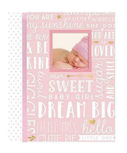 Lil Peach First 5 Years Dream Big Wordplay Baby Memory Book Journal, Baby