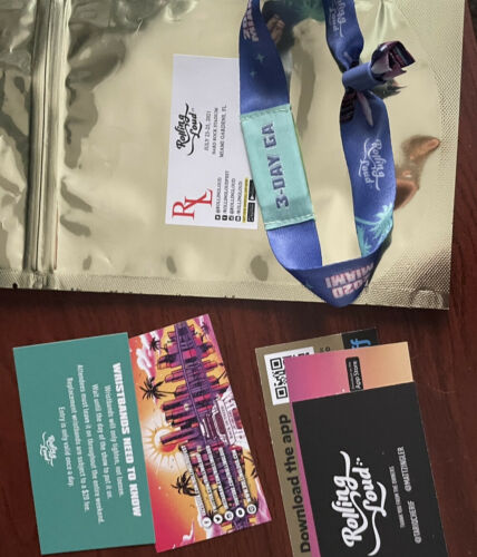 Rolling Loud Miami 2021 Ticket GA