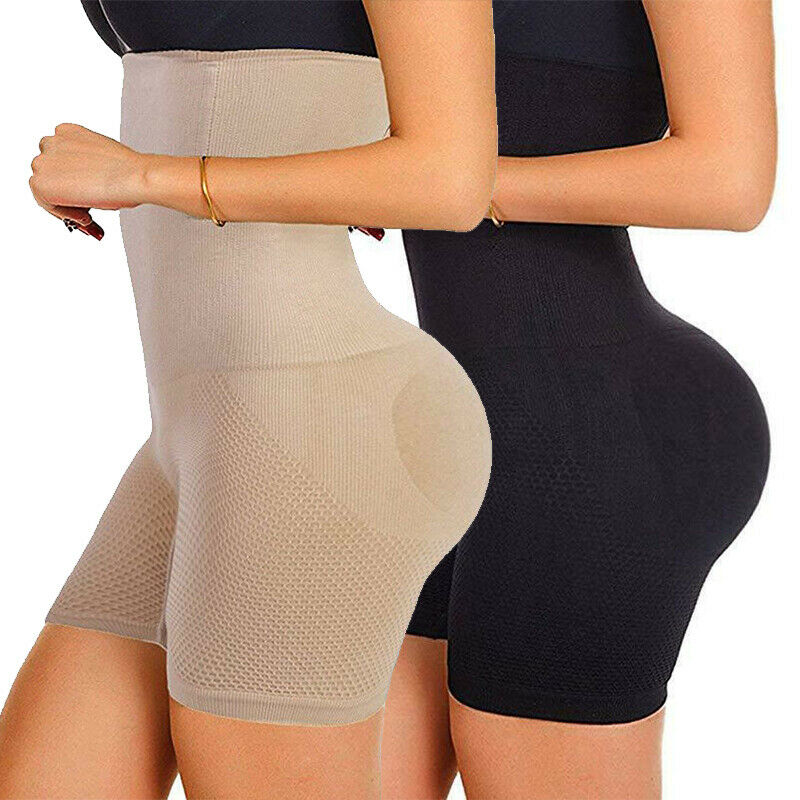 Fajas Colombianas High-Waist Shapewear Tummy Control Body Shaper Panties Girdle