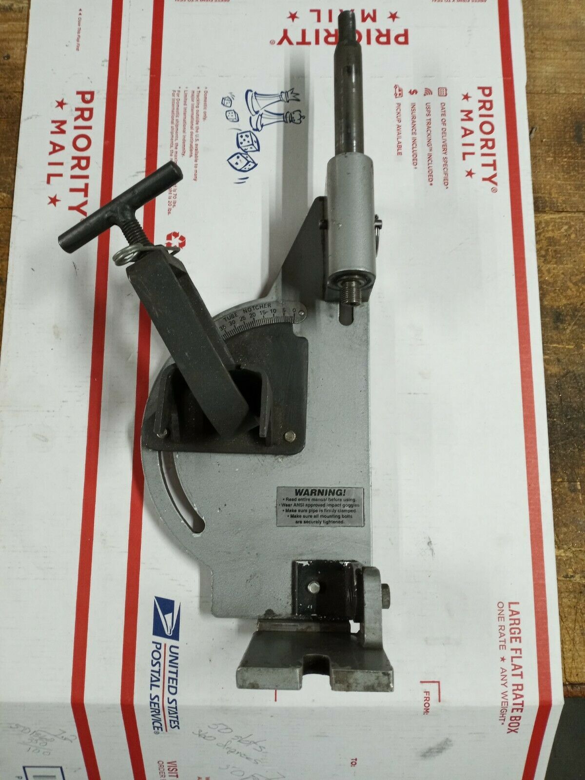 Central Machinery Tubing Notcher