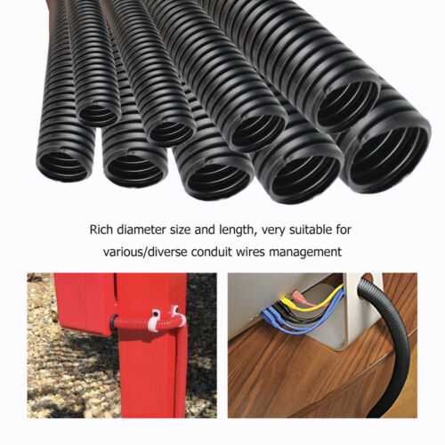 Split Wire Loom Protect Ordinary Cord From Dirt, Frays, Tangles&Knots Lot