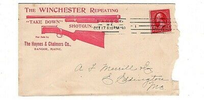NICE 1899 Winchester Take Down Shotgun & Others Color Advertising Cover