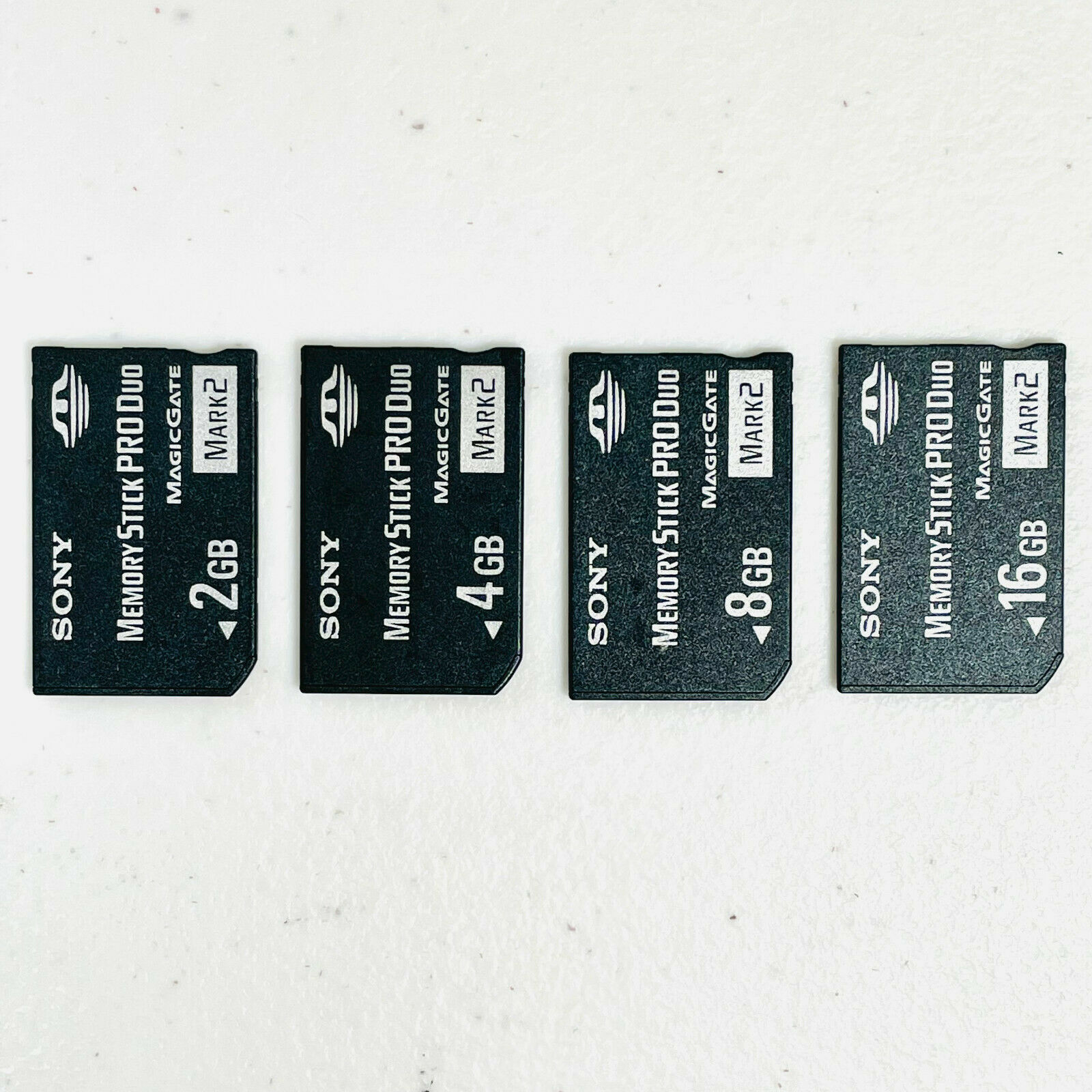 Authentic OEM Sony Memory Stick PRO Duo Magic Gate (Mark 2) Choose GB Size!