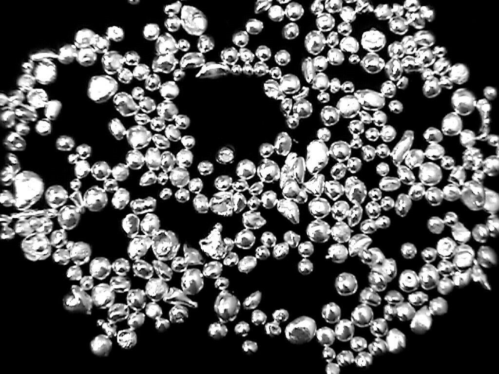 .9999 FINE SILVER SHOT NUGGETS INVESTMENT GRADE GRAIN GRAM OUNCE 10 UNIT MINIMUM