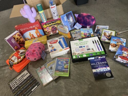 Toys crafts games DVD lot Resellers  gifts
