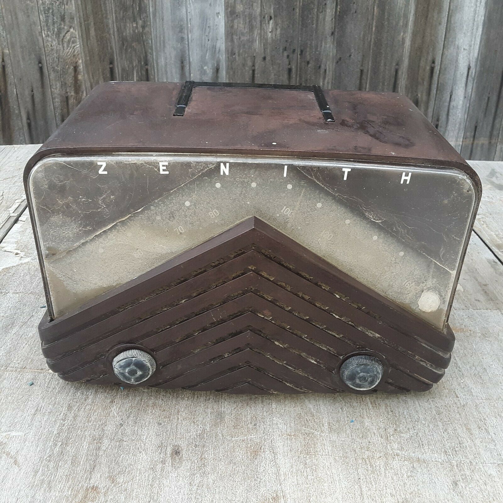 Vintage ZENITH AM Tube Radio Battery Pack Operation 4KO16 4C52-4C53 Parts Repair