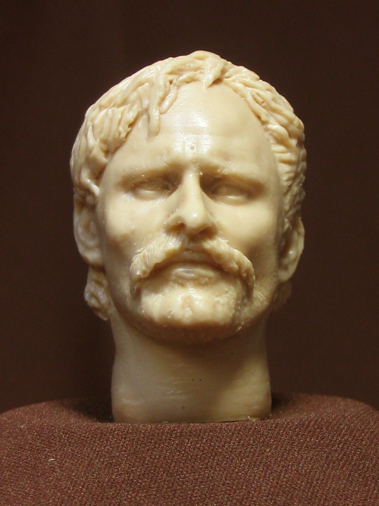 CMD-24 CUSTOM RESIN UNPAINTED HEAD SCULPT Action figures 1/6 Scale