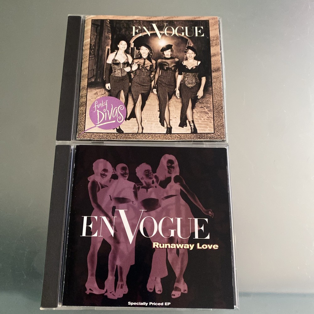 En Vogue 2 💿 LOT: Funky Divas & Runaway Love | VG | Fast 🚚