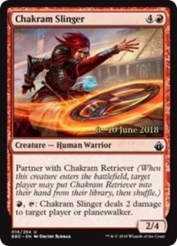 Pre-Release Promos - Chakram Slinger - Foil - Release Promo