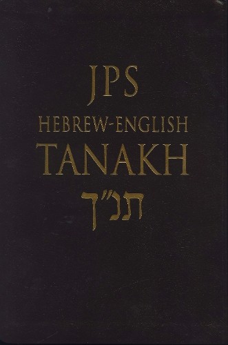 JPS Hebrew-English TANAKH, Jewish Publication Society