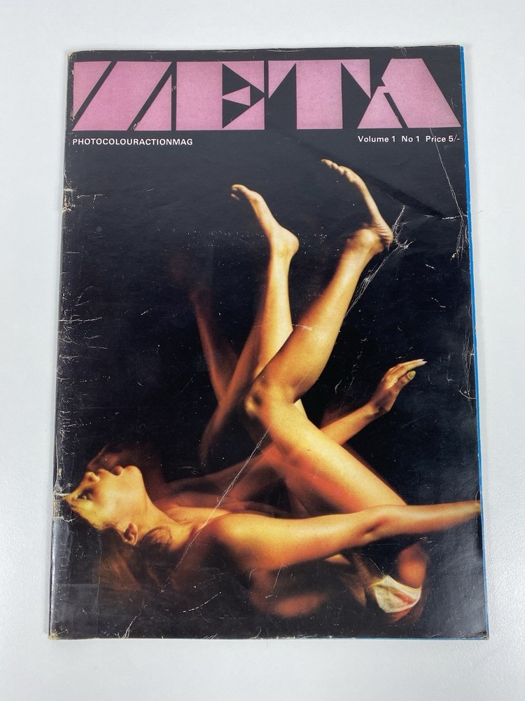 Zeta Magazine Vol 1 No 1 ~ RARE ~ Vintage 60’s Erotic Photography