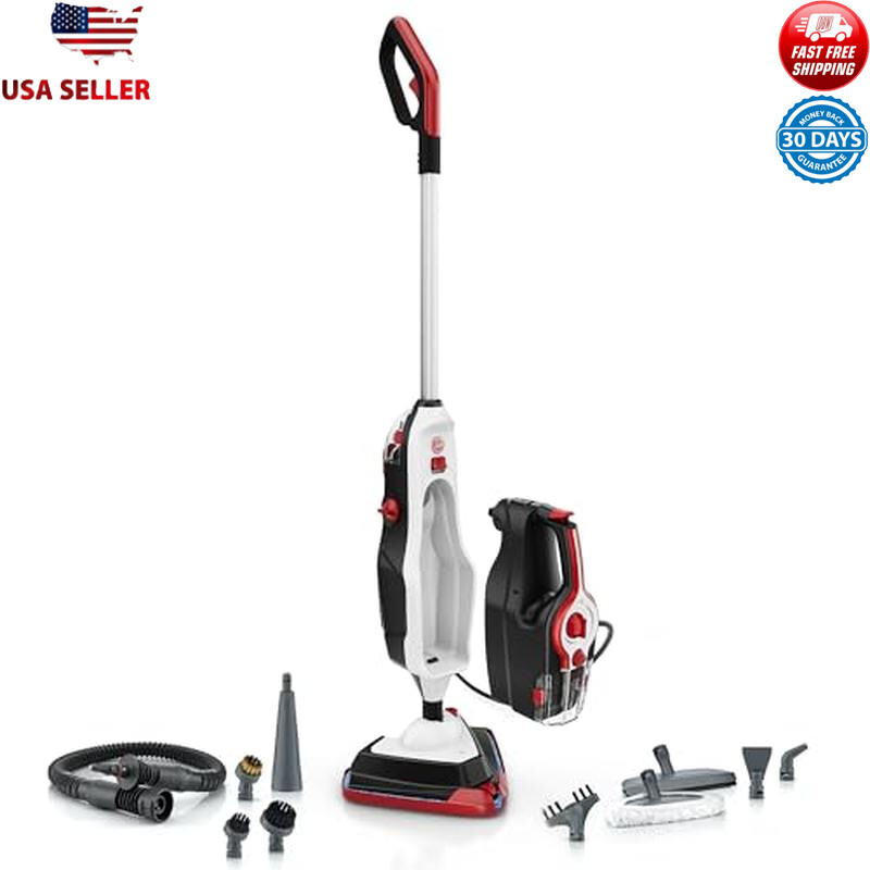 10-in-1 Steam Cleaner Multi-Purpose Handheld Pet Mop Removable Tools Hard Floor