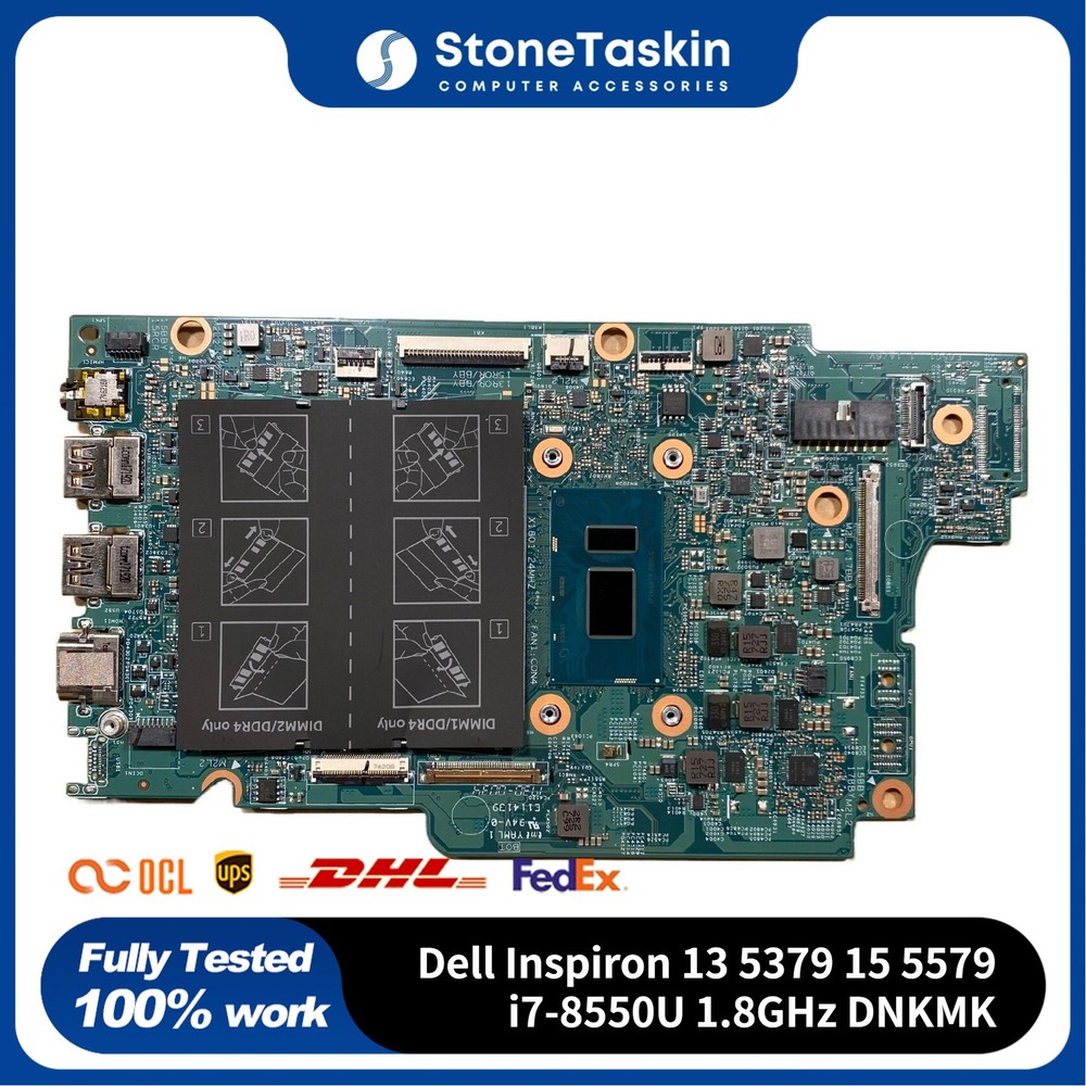 For Dell Inspiron 13 5379 15 5579 Motherboard Intel i7-8550U 1.8GHz DNKMK