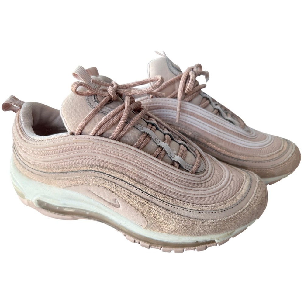 Nike Air Max 97 Casual Running Shoes Pink Athletic Sneakers Size 7.5