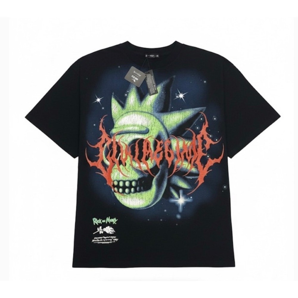 NWT Civil Regime X Rick And Morty Collab T-shirt Men's Size Oversized Medium