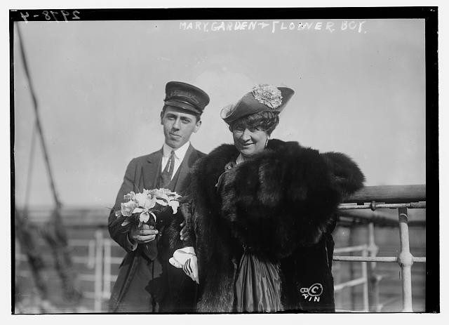 Mary Garden,1874-1967,Scottish-American operatic soprano,Opera Singer,Flower