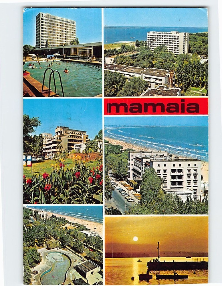 Postcard Scenes & Views Mamaia Romania