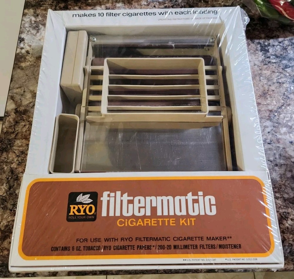 RYO Filtermatic Cigarette Maker Kit New! w/ Filters Papers Rolling Machine