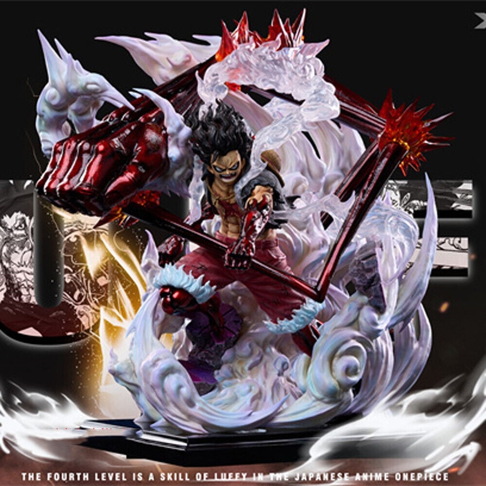 MWZB Studio One Piece Snake Monkey D Luffy Resin Statue in stock H30cm Anime