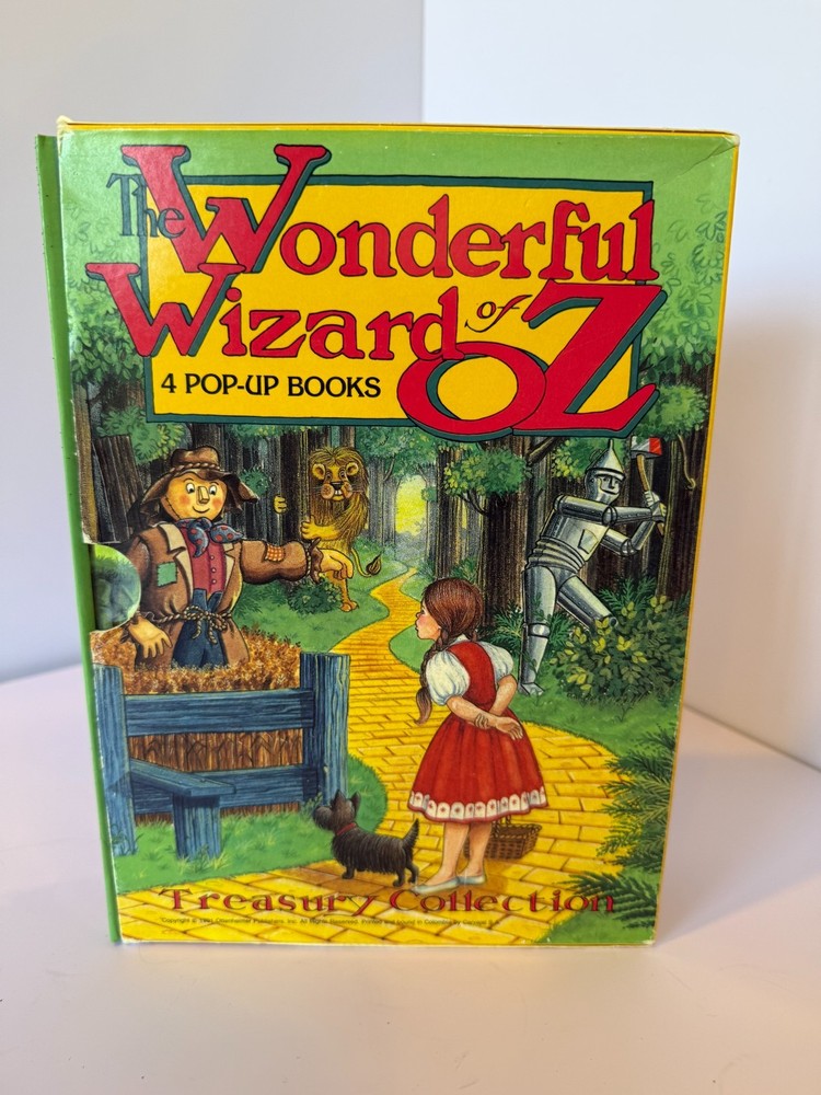 Wonderful Wizard of Oz Treasury Collection of 4 Pop-Up Books