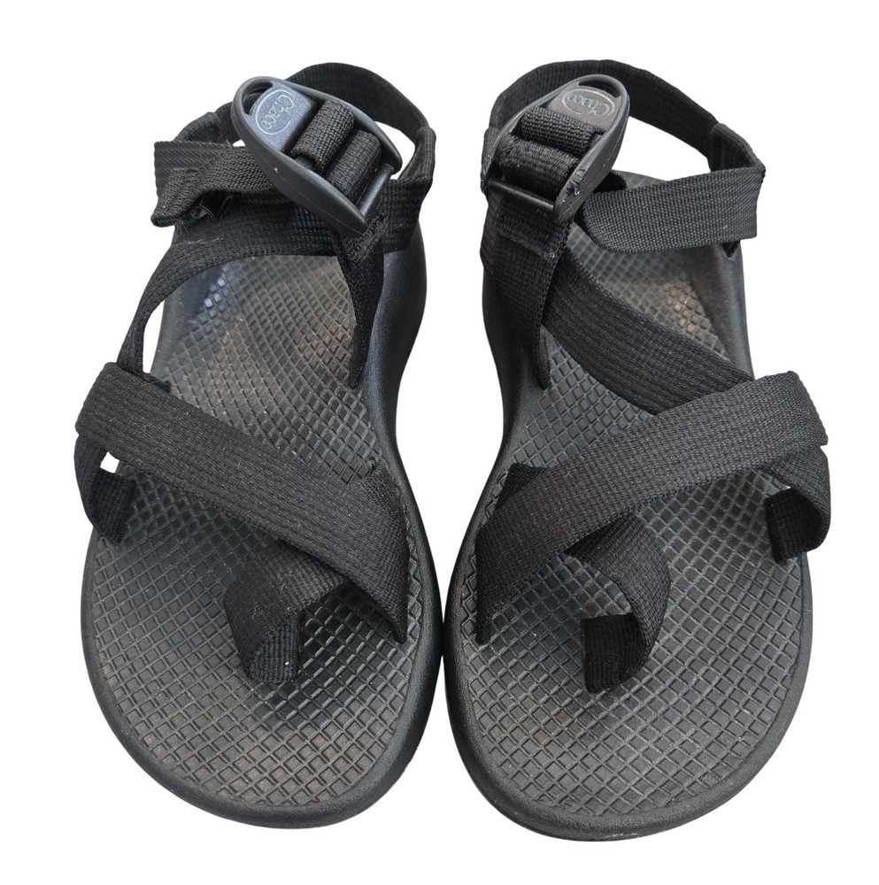 Chaco Z/2 Classic Sandals Womens Size 5 Black Toe Loop Adjustable Straps Hiking