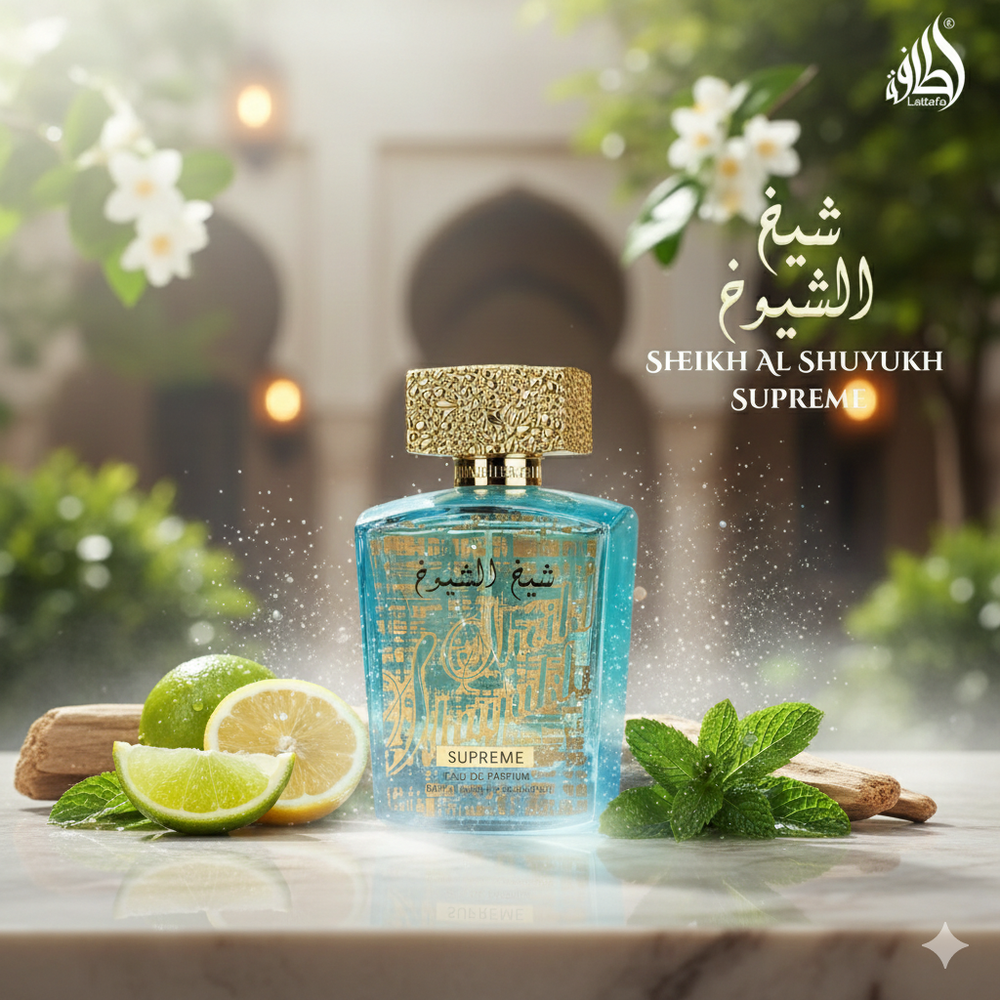 Sheikh Al Shuyukh Supreme by Lattafa Unisex EDP Perfume Cologne 3.4 OZ/100 ML