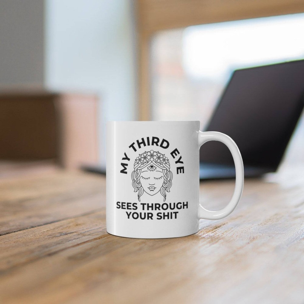 Spiritual Mug Meditation Gift Law Of Attraction Third Eye Chakra Spiritual Gifts