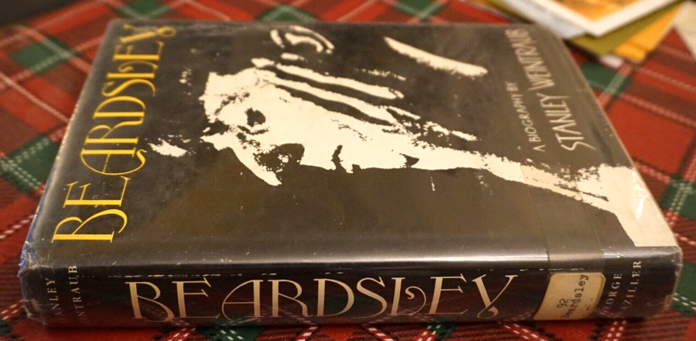 Beardsley A Biography Weintraub First Printing  Artist DJ HC 1st Ed  ills