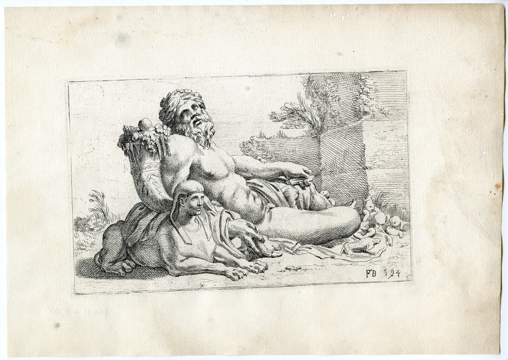 STATUE-ROME-NILUS-NEILUS-GREEK MYTHOLOGY-SPHINX-94-Francois PERRIER-1638