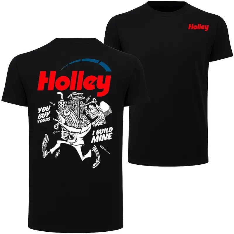 Holley Performance T-Shirt, Classic Hot R Graphic Tee, Muscle Car Racing Street