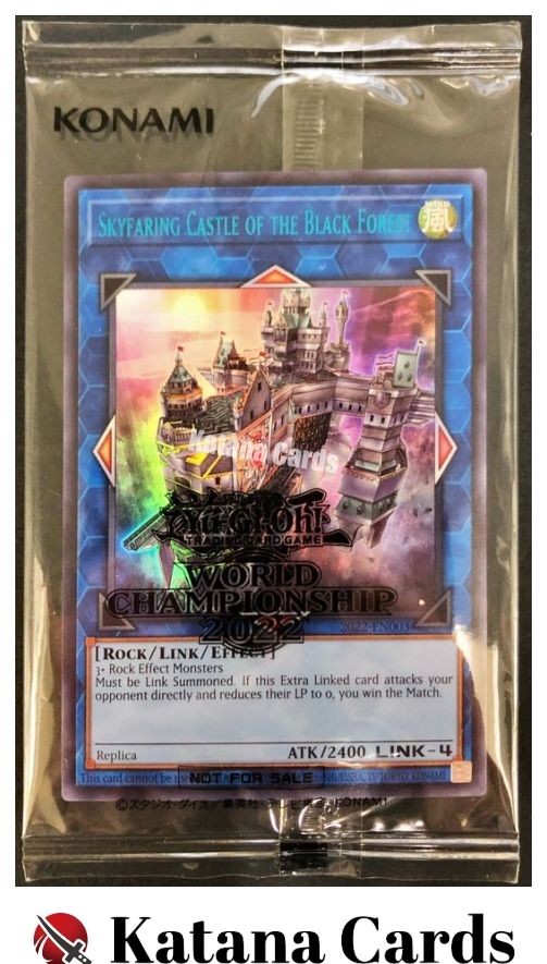 Ultra Rare Skyfaring Castle of the Black Forest Yugioh Card 2022-EN0 Sealed