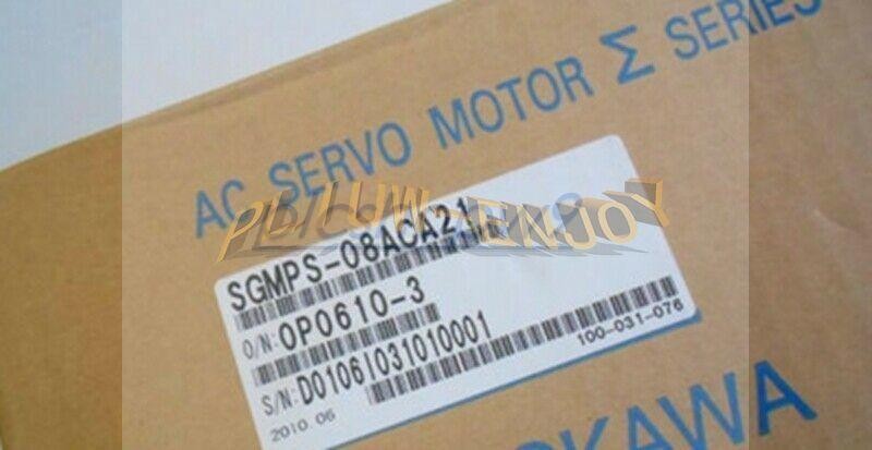 1Pcs New Yaskawa Servo Motor Sgmps-08Aca21