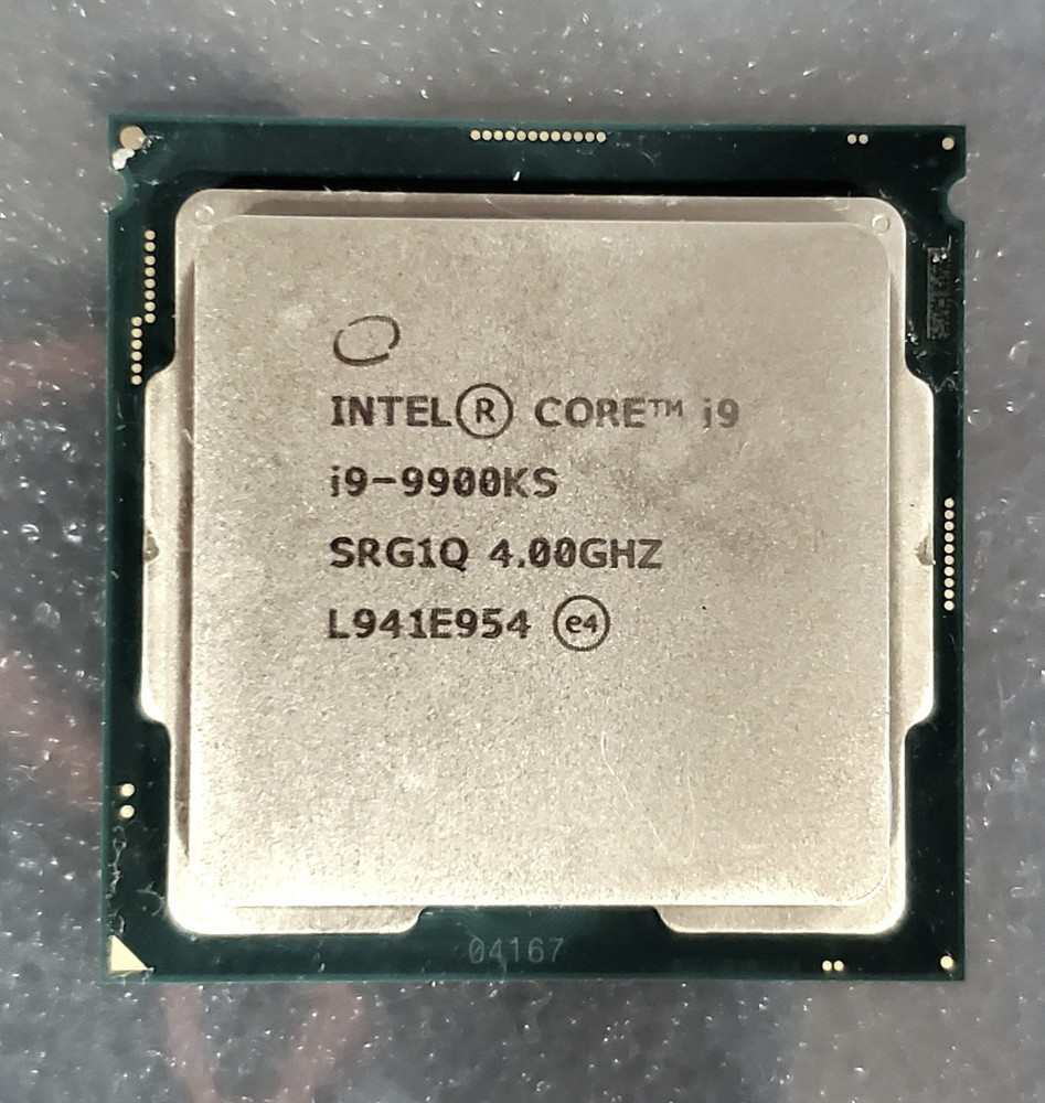 Intel Core i9-9900KS 4.0GHz 8-Cores SRG1Q CPU Processor