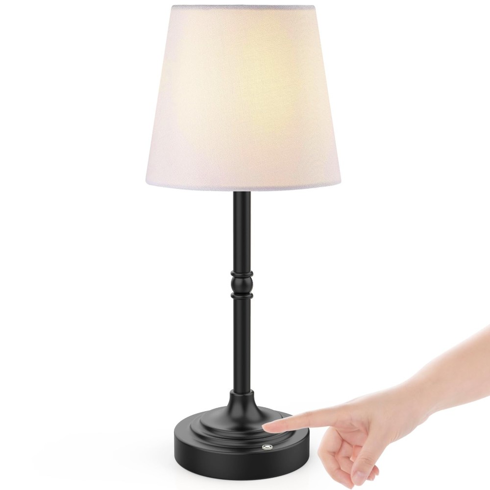 Rechargeable Battery Powered Table Lamp Wireless Led Lamps Cordless Touch Lamps