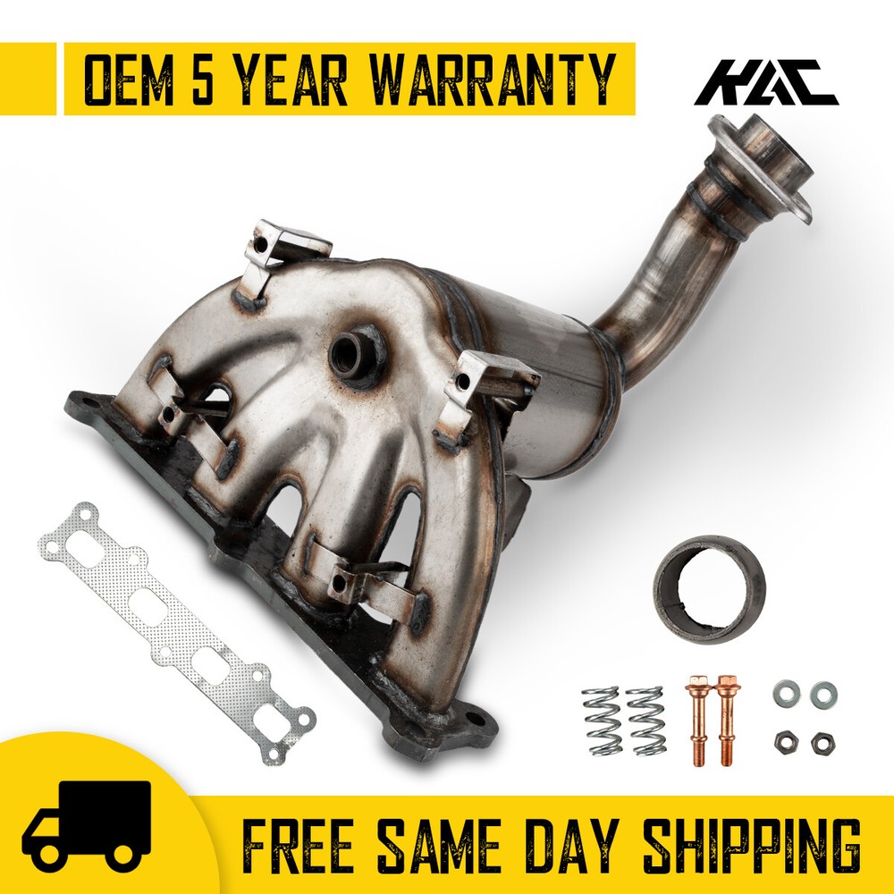 2007-2008 Dodge Caliber 2.4L AWD Catalytic Converter Exhaust Manifold  