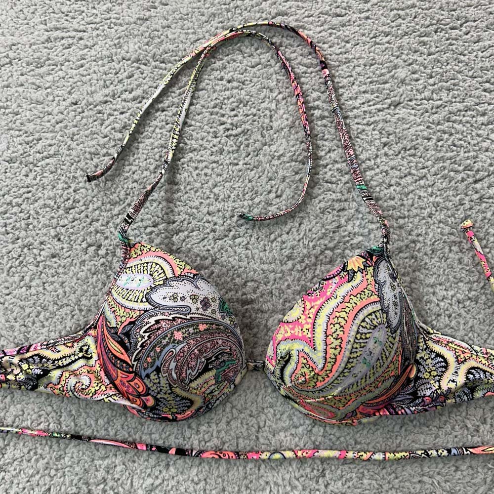 Victoria Secret Swim Bikini Top Womens Size 34B Beach Swimwear
