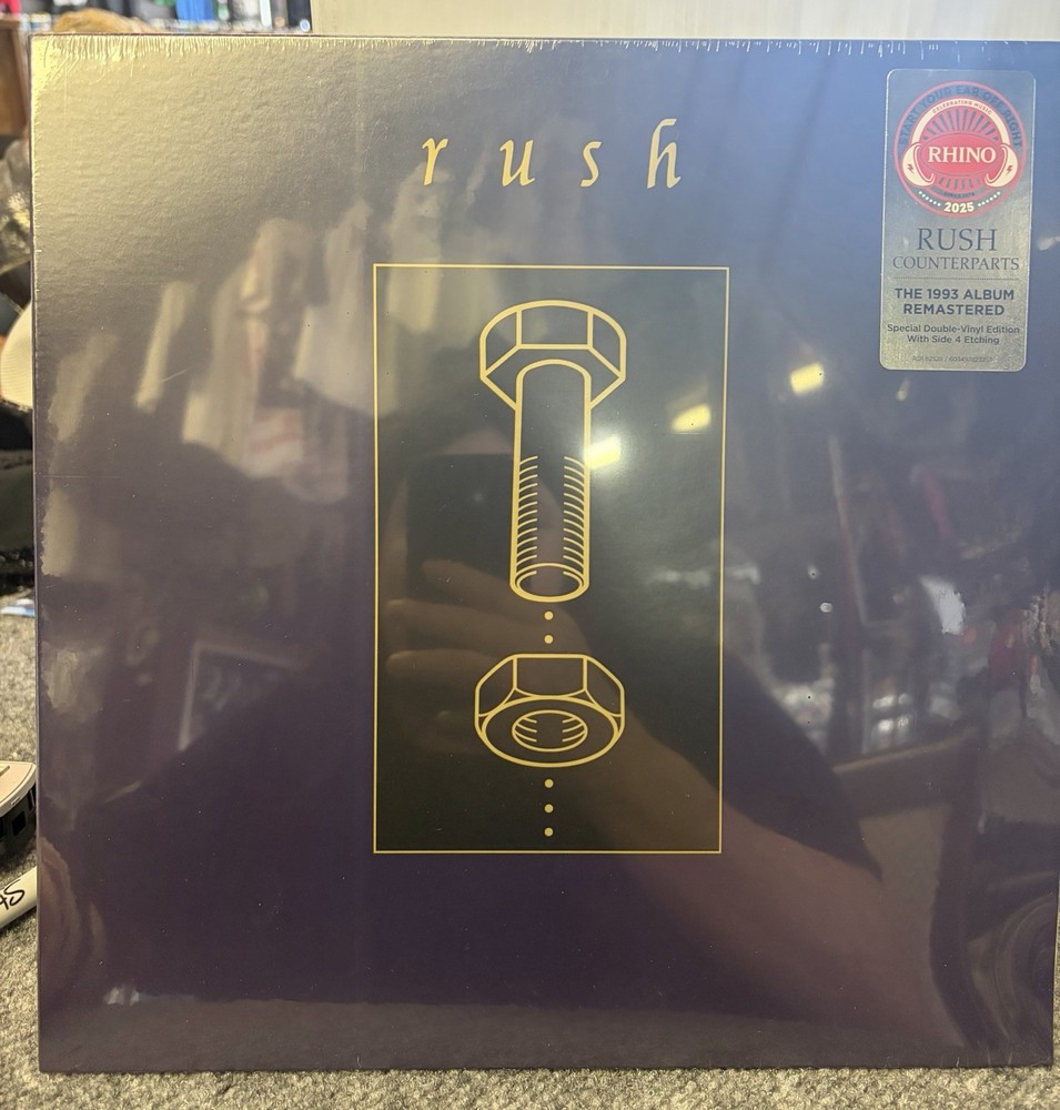 RUSH - Counterparts (Vinyl 2LP/Etched) 2025 ATL RD1-82528 NEW / SEALED