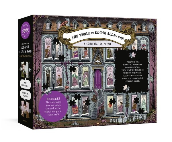 World of Edgar Allan Poe : A Conversation Puzzle: 500-piece Puzzle: a Jigsaw ...