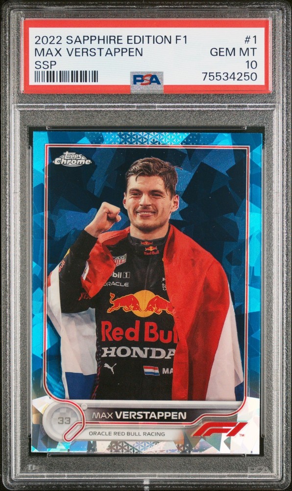 2022 Topps Chrome Sapphire Edition Formula 1 - F1 Cars Max Verstappen #109