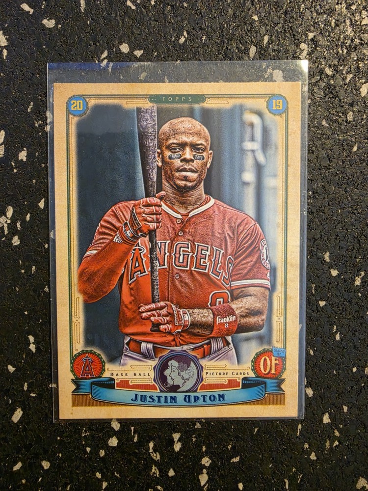 2019 Topps Gypsy Queen - Justin Upton #36 GQ Logo Swap