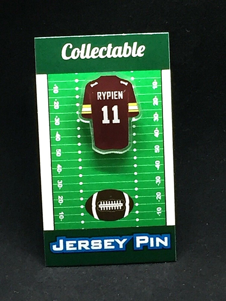 Washington Commanders Mark Rypien Retro Jersey Lapel Pin Collectible