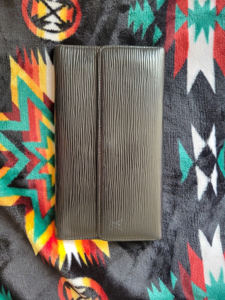 Louis Vuitton Black Epi Leather Bifold Wallet