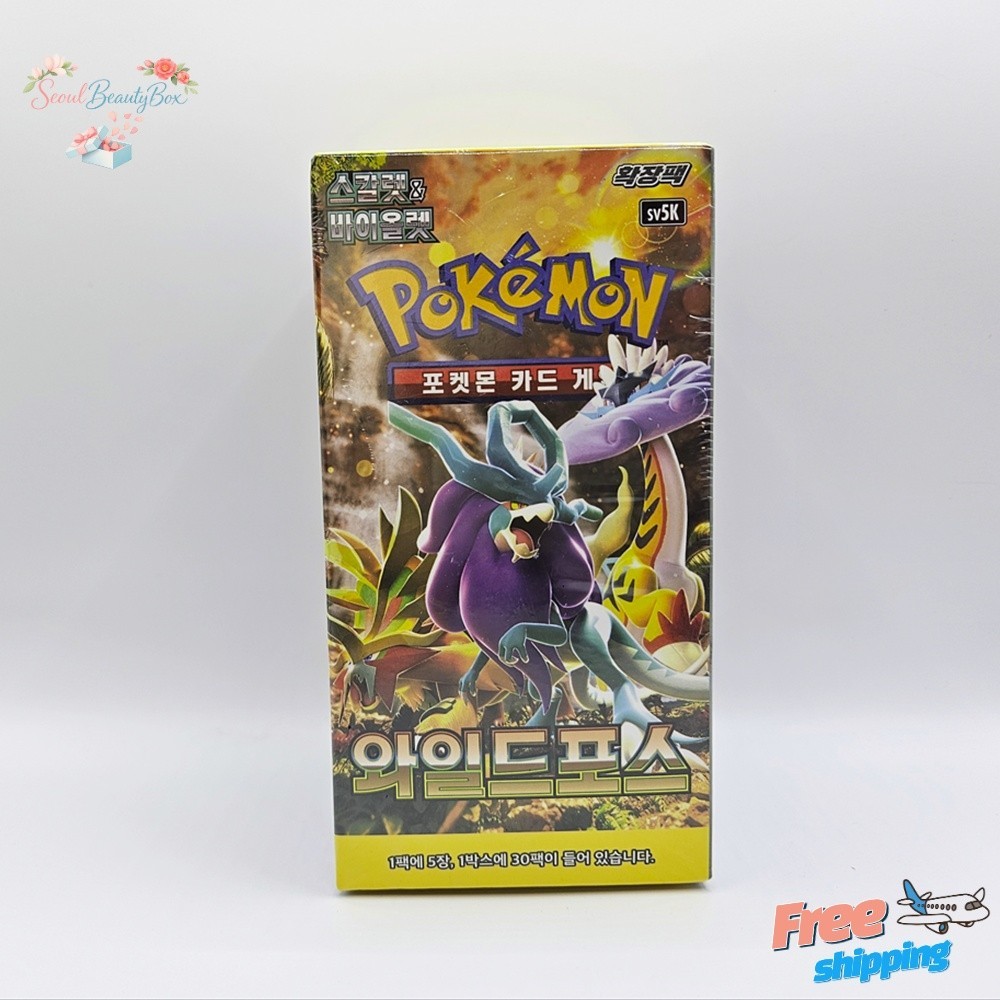 Pokemon TCG: Scarlet & Violet - Wild Force SV5K Booster Box (Korean)