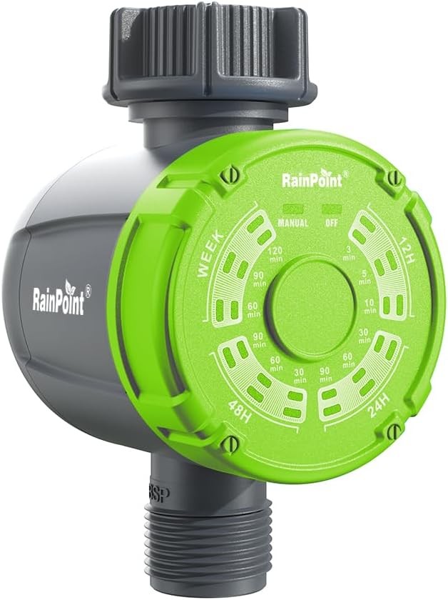 Rainpoint Smart Garden Hose Timer - Automatic Watering System for Irrigation