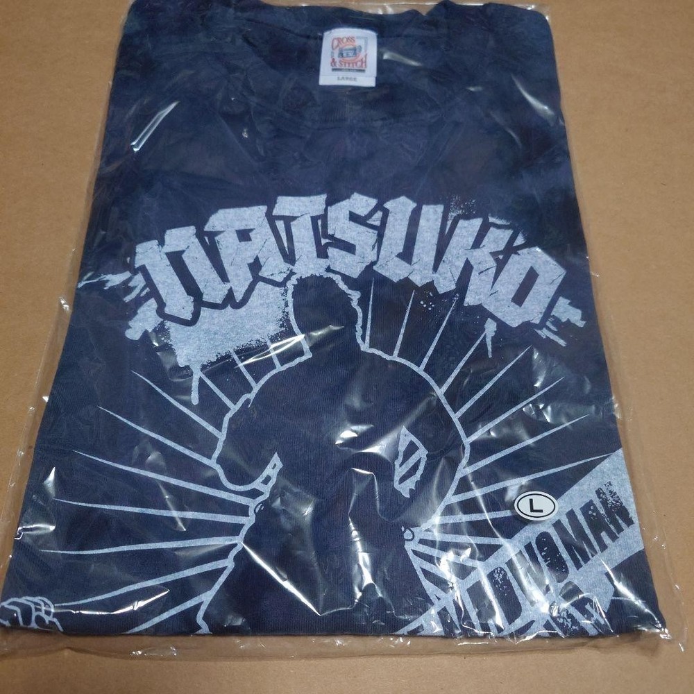 Natsuko Torsilhouette T-Shirt L Stardom Women Wrestling