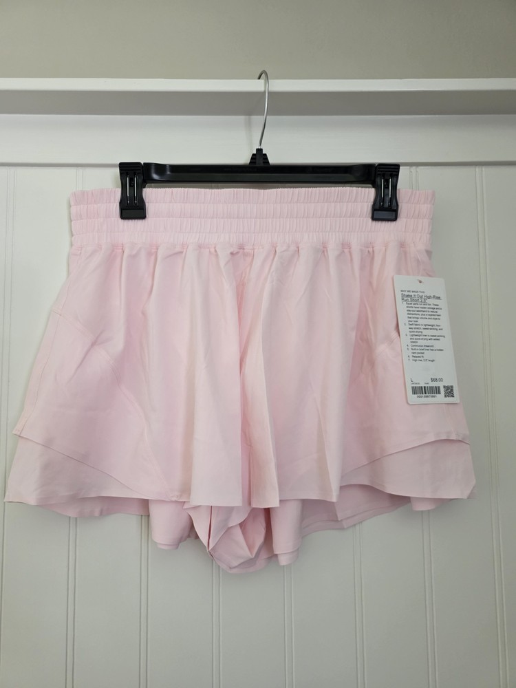 Lululemon Shake It Out High-Rise Run Shorts 2.5