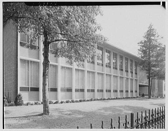Rutherford New Jersey Fairleigh Dickinson University West Facade 1956