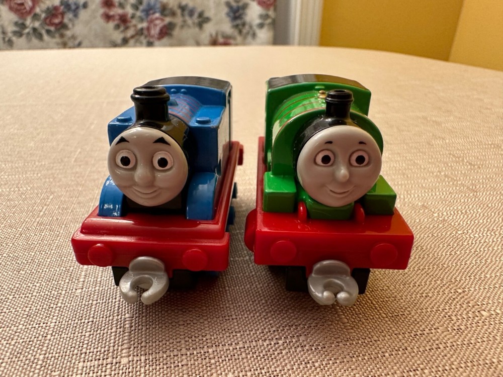 Thomas & Friends Adventures lot of 2 Thomas and Percy Mattel 2013