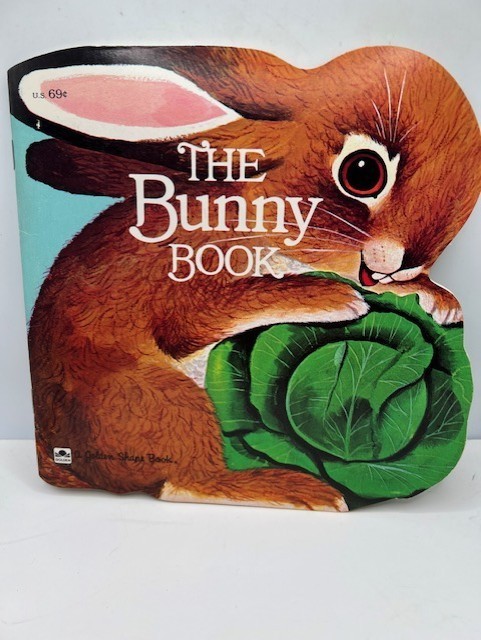 VTG A Golden Shape Book The Bunny Book 1965