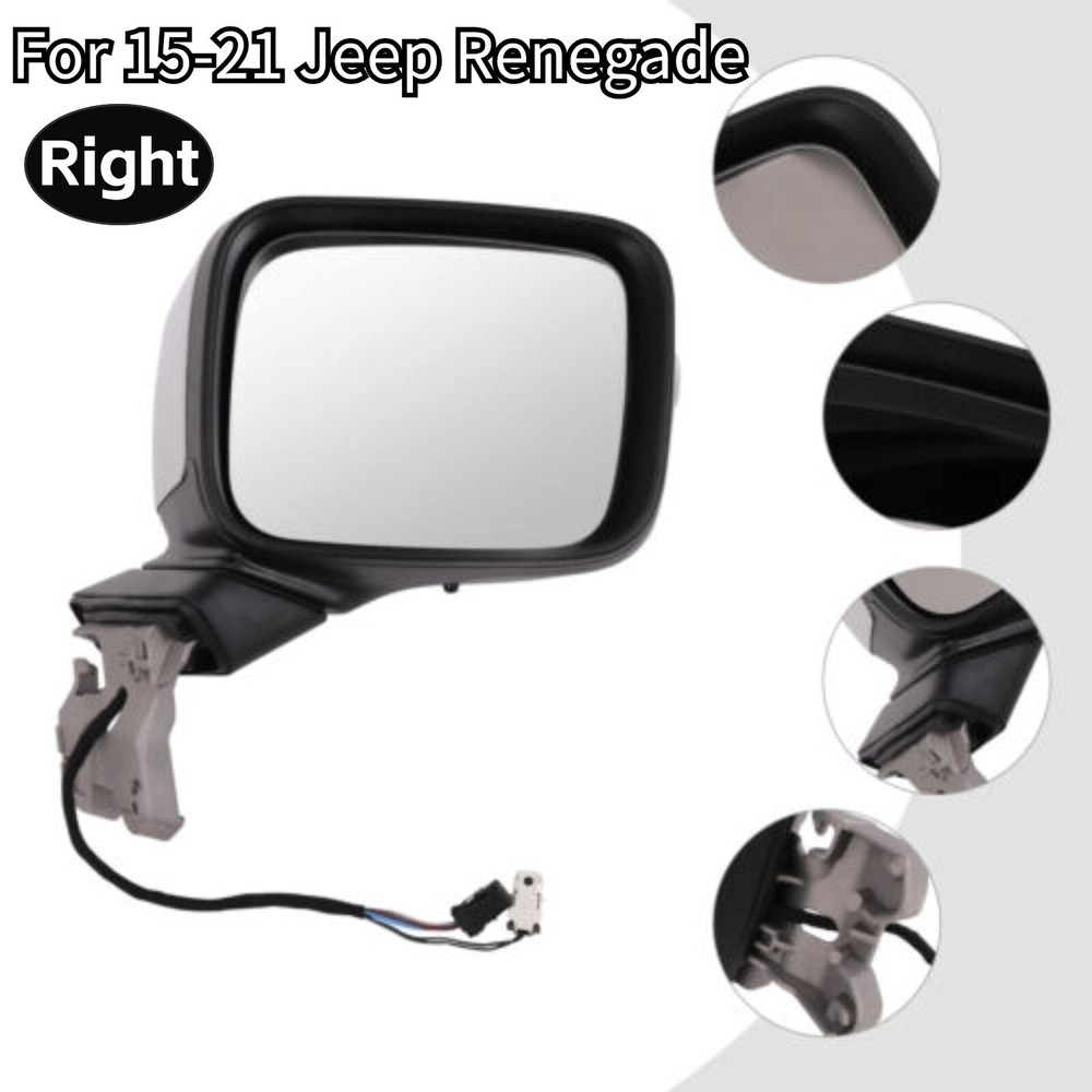 Passenger Right Side For 2015-2021 Jeep Renegade CH1321440 Mirror Right Side